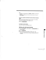 Preview for 19 page of Sony SPP-SS955 - Cordless Telephone Operating Instructions Manual