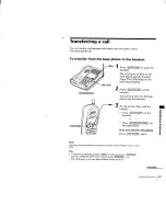 Preview for 23 page of Sony SPP-SS955 - Cordless Telephone Operating Instructions Manual