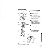 Preview for 25 page of Sony SPP-SS955 - Cordless Telephone Operating Instructions Manual