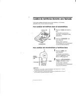 Preview for 51 page of Sony SPP-SS955 - Cordless Telephone Operating Instructions Manual