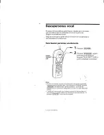 Preview for 53 page of Sony SPP-SS955 - Cordless Telephone Operating Instructions Manual