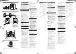 Preview for 2 page of Sony SRS SRS-D21 Operating Instructions