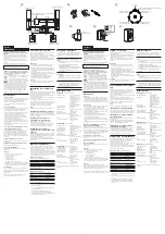 Preview for 2 page of Sony SS-FCR6000 Operating Instructions