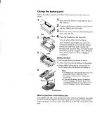 Preview for 8 page of Sony SS951 - SPP Cordless Phone Operating Instructions Manual