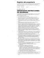 Preview for 17 page of Sony SS951 - SPP Cordless Phone Operating Instructions Manual