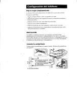 Preview for 21 page of Sony SS951 - SPP Cordless Phone Operating Instructions Manual