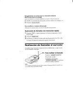 Preview for 27 page of Sony SS951 - SPP Cordless Phone Operating Instructions Manual