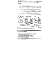 Preview for 28 page of Sony SS951 - SPP Cordless Phone Operating Instructions Manual