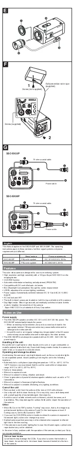 Preview for 2 page of Sony SSC-E433P User Manual