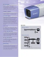 Preview for 3 page of Sony SSC-MX13V Specifications