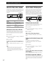 Preview for 18 page of Sony ST-D777ES Operating Instructions Manual