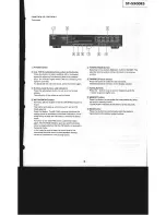 Preview for 3 page of Sony ST-S500ES Service Manual