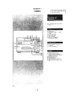 Preview for 3 page of Sony STR-A27 Service Manual