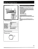 Preview for 15 page of Sony STR-AV1020 Operating Instructions Manual