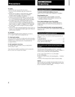 Preview for 4 page of Sony STR-D590 - Fm-am Receiver Operating Instructions Manual