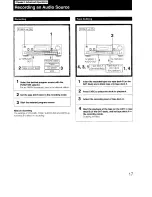 Preview for 17 page of Sony STR-D590 - Fm-am Receiver Operating Instructions Manual