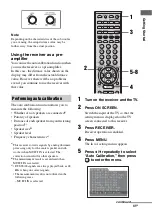 Preview for 41 page of Sony STR-DA1200ES Operating Instructions Manual