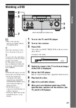 Preview for 49 page of Sony STR-DA1200ES Operating Instructions Manual