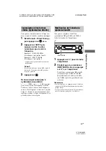 Preview for 205 page of Sony STR-DA1800ES Operating Instructions Manual