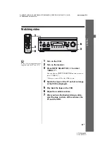 Preview for 55 page of Sony STR-DA3500ES Operating Instructions Manual