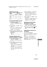 Preview for 121 page of Sony STR-DA3500ES Operating Instructions Manual