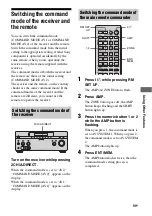 Preview for 99 page of Sony STR-DA4400ES Operating Instructions Manual