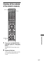 Preview for 131 page of Sony STR-DA4400ES Operating Instructions Manual