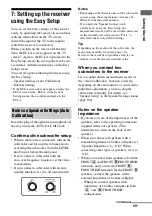 Preview for 49 page of Sony STR-DA5700ES Operating Instructions Manual