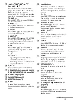 Preview for 19 page of Sony STR-DA5800ES Operating Instructions Manual