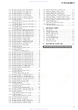 Preview for 3 page of Sony STR-DA6400ES - Multi Channel Av Receiver Service Manual