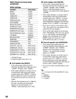 Preview for 20 page of Sony STR-DB1070 - Fm Stereo/fm-am Receiver Operating Instructions Manual