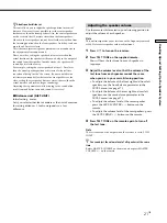 Preview for 21 page of Sony STR-DB830 - Fm Stereo/fm-am Receiver Operating Instructions Manual