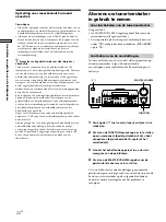 Preview for 138 page of Sony STR-DB830 - Fm Stereo/fm-am Receiver Operating Instructions Manual