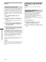 Preview for 166 page of Sony STR-DB830 - Fm Stereo/fm-am Receiver Operating Instructions Manual