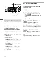 Preview for 204 page of Sony STR-DB830 - Fm Stereo/fm-am Receiver Operating Instructions Manual