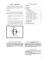 Preview for 3 page of Sony STR-DE245 Service Manual