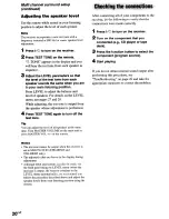 Preview for 20 page of Sony STR-DE485 Operating Instructions Manual