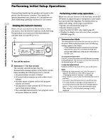 Preview for 16 page of Sony STR-DE575 - Fm Stereo/fm-am Receiver Operating Instructions Manual