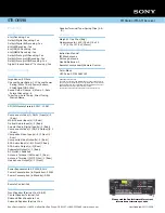 Preview for 2 page of Sony STR-DE598 - A/v Receiver Specifications