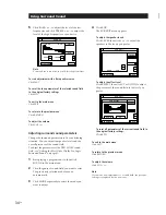 Preview for 34 page of Sony STR-DE805G - Fm/am Stereo Receiver Operating Instructions Manual