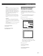 Preview for 143 page of Sony STR-DE805G - Fm/am Stereo Receiver Operating Instructions Manual