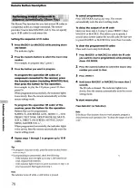 Preview for 70 page of Sony STR-DE875 Operating Instructions Manual