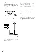 Preview for 14 page of Sony STR-DE885 Operating Instructions Manual