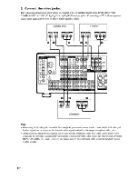 Preview for 8 page of Sony STR-DE997 - Fm Stereo/fm-am Receiver Operating Instructions Manual