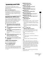 Preview for 37 page of Sony STR-DE997 - Fm Stereo/fm-am Receiver Operating Instructions Manual