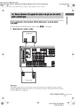 Preview for 7 page of Sony STR-DE998 - A/v Receiver (French) Mode D'Emploi