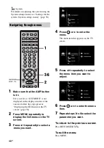 Preview for 40 page of Sony STR-DG2100 - Multi Channel A/v Receiver Operating Instructions Manual