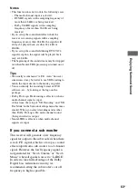 Preview for 63 page of Sony STR-DG2100 - Multi Channel A/v Receiver Operating Instructions Manual