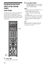 Preview for 70 page of Sony STR-DG2100 - Multi Channel A/v Receiver Operating Instructions Manual