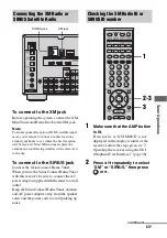 Preview for 83 page of Sony STR-DG2100 - Multi Channel A/v Receiver Operating Instructions Manual